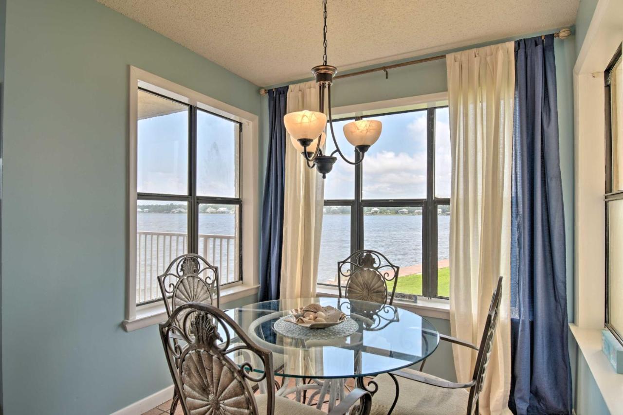 Waterfront Gulf Shores Condo With Patio, Pier And Pool Exterior foto